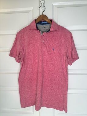 Tailorbyrd Men’s Pink Heather Polo Shirt - EUC
